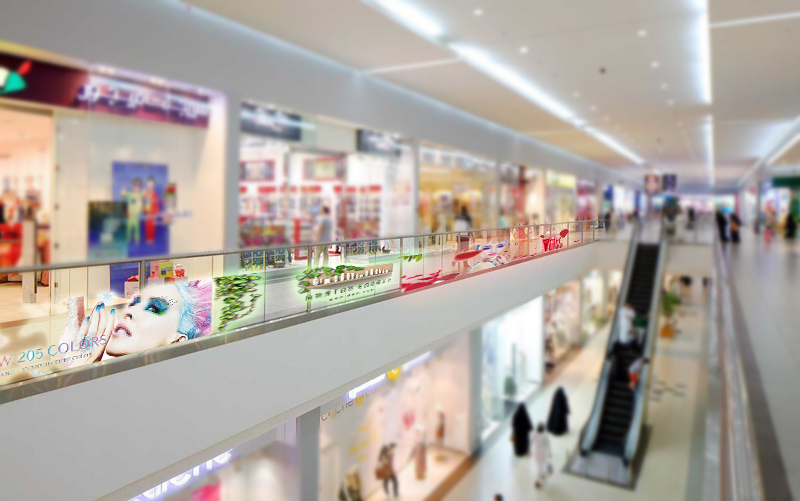 商場(chǎng)護(hù)欄，圍欄屏安裝解決方案！