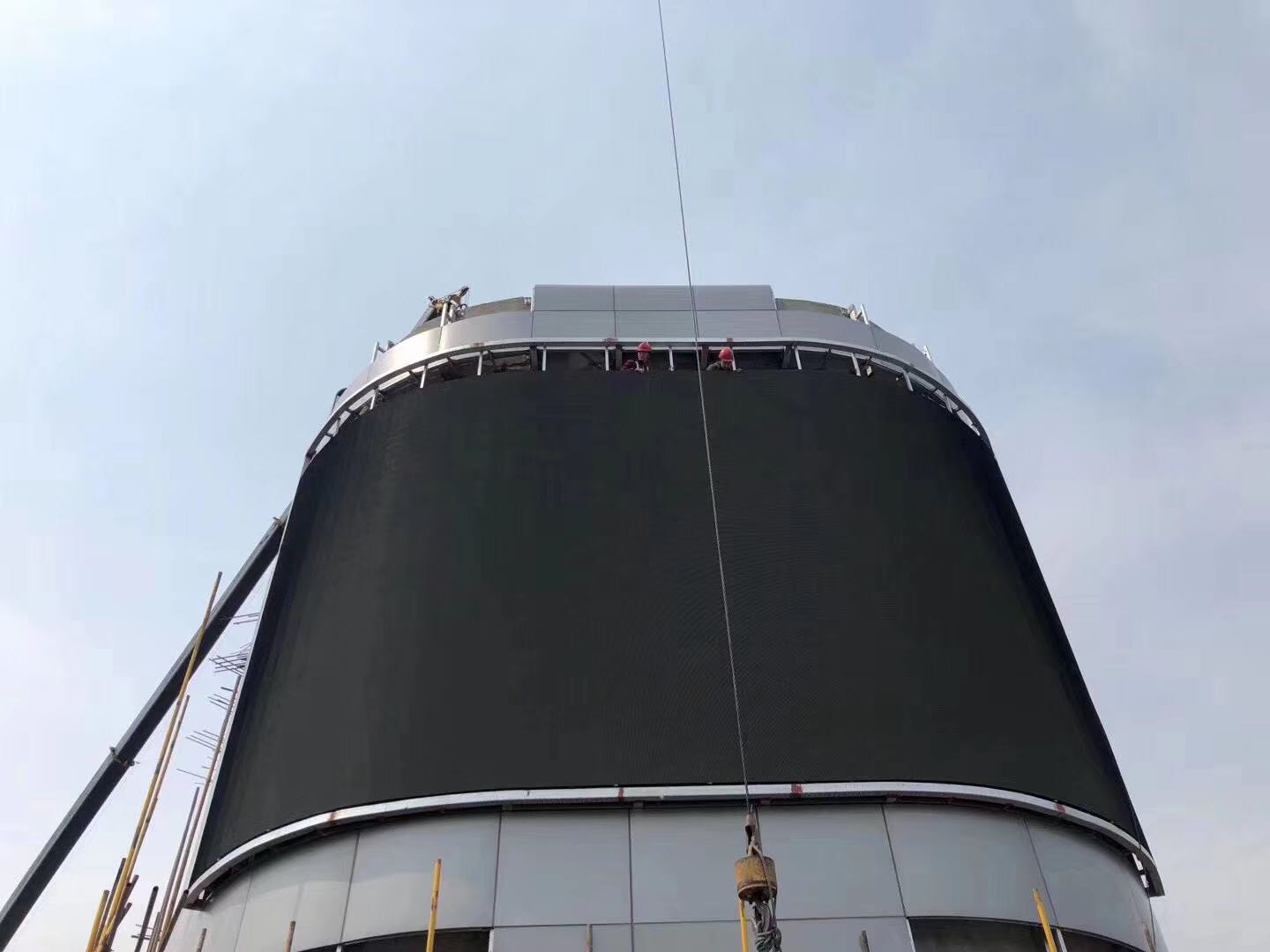 戶外<a href=http://www.zisens.com target=_blank class=infotextkey>led屏</a>安裝